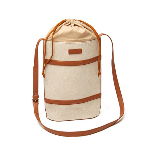 Capri Double Wine Bag - Tan