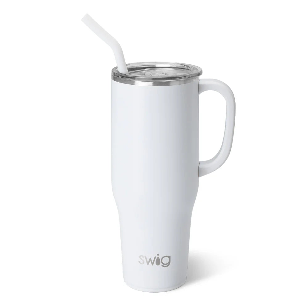 Swig Life - White Matte Mega Mug 40oz