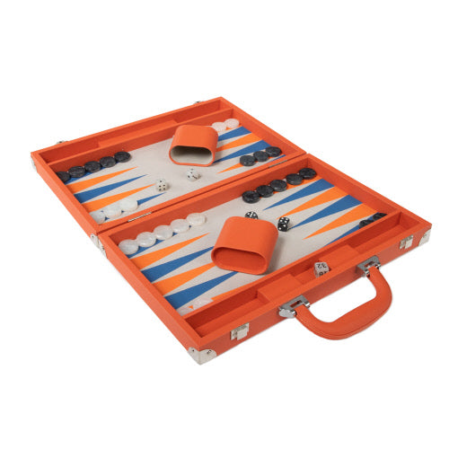 Ellen Backgammon Board - Orange