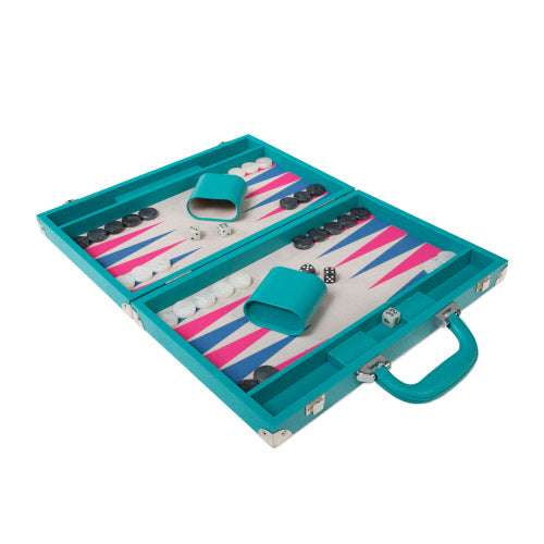 Ellen Backgammon Board - Teal